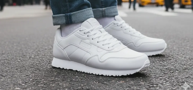 Tenis Fila Cress Hombre Juvenil Casual Unisex Sneakers - 1sc60512100 Blanco Escolares Cómodos